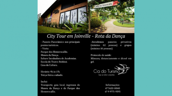 City Tour em Joinville - Rota da Dança